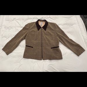 Brown blazer
